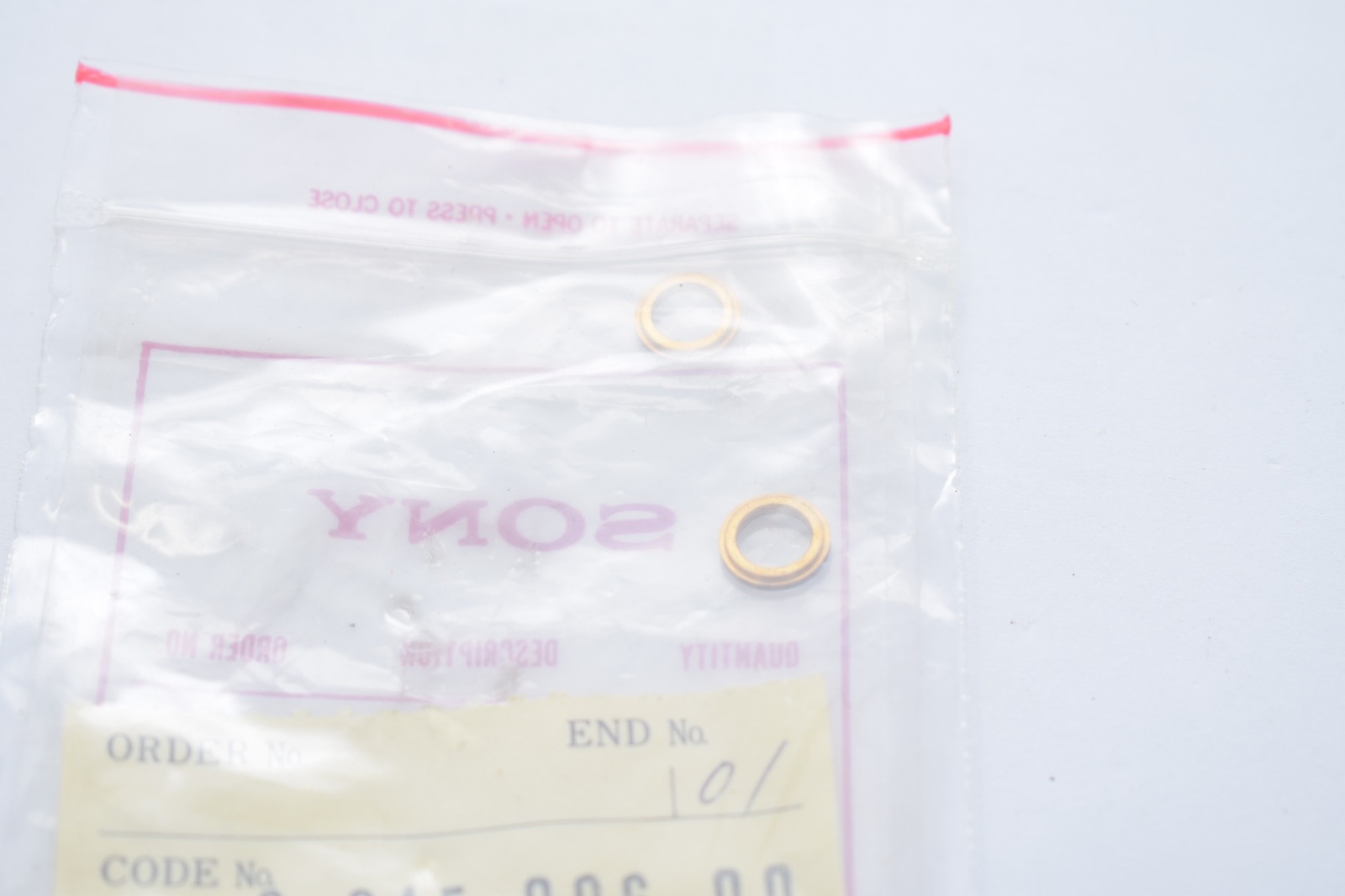 Lot of 2 NEW Sony 364509600 SPACER-M 3-645-096-00