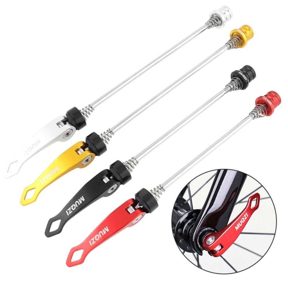 1 Pair Bike QR Hub Quick Lever MTB Road Bicycle Quick Release Axle Skewer US