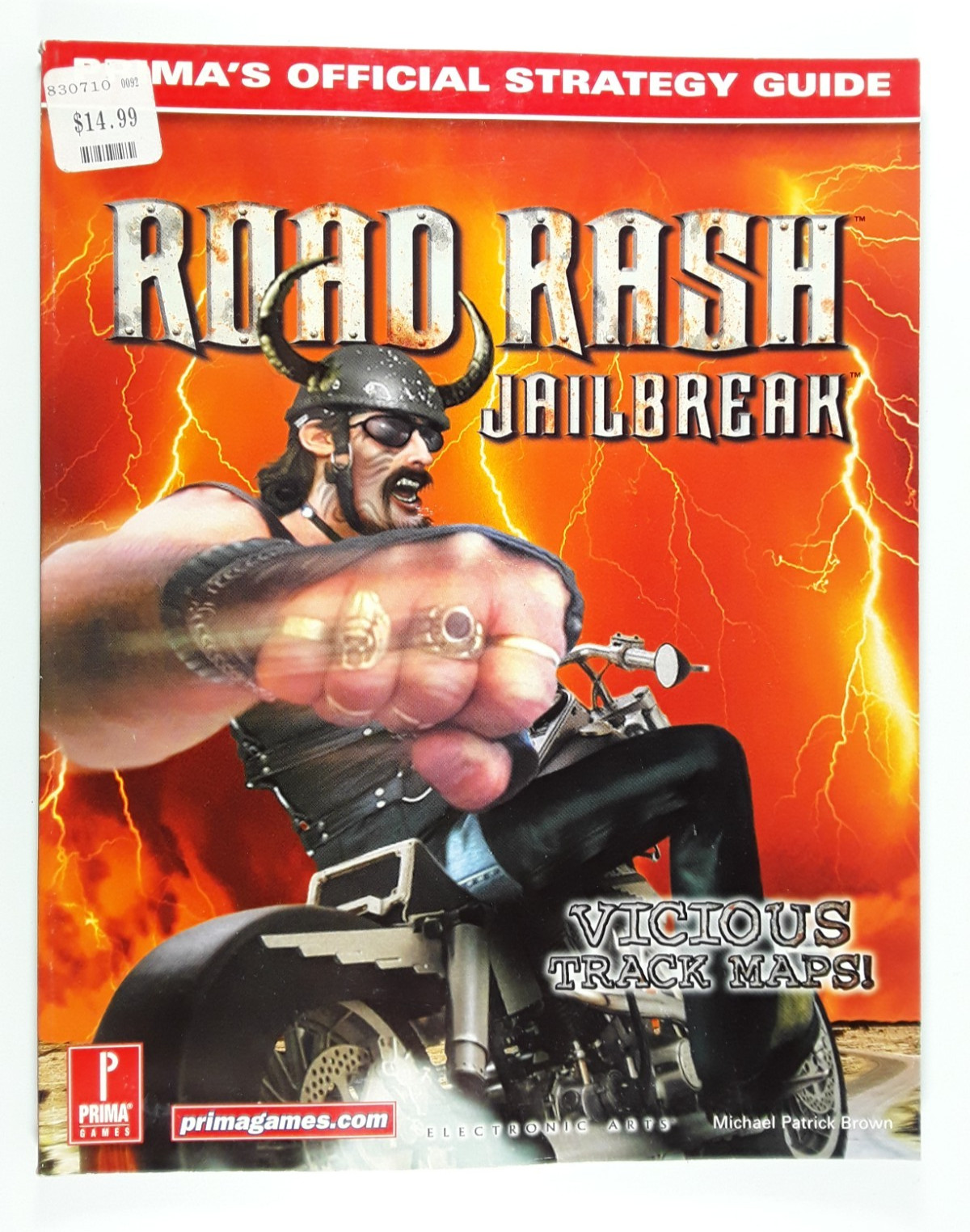 Road Rash: Jailbreak - Prima's Official Strategy Guide For The PlayStation 1