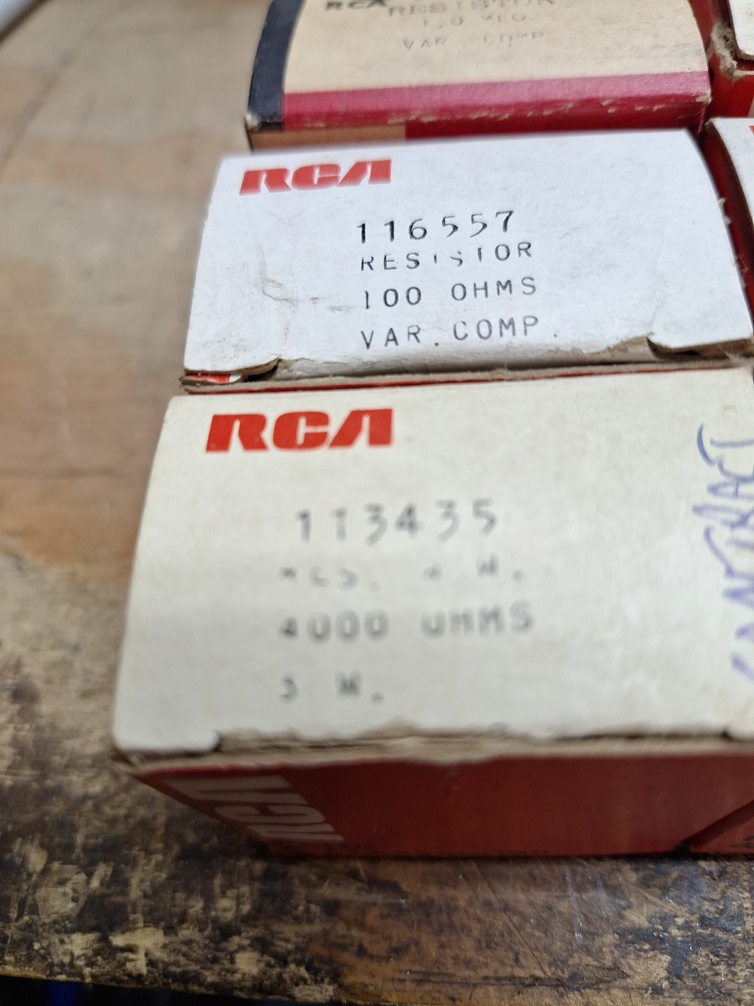 NOS Potentiometer Lot RCA