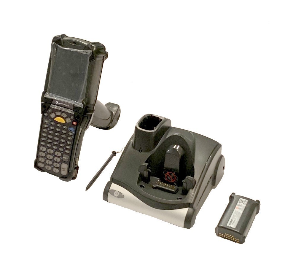 🔥 Symbol MC9090-GJ0HBGGA2WR, 1D Long Range Laser, WIFI, Windows CE 5.0 & Cradle