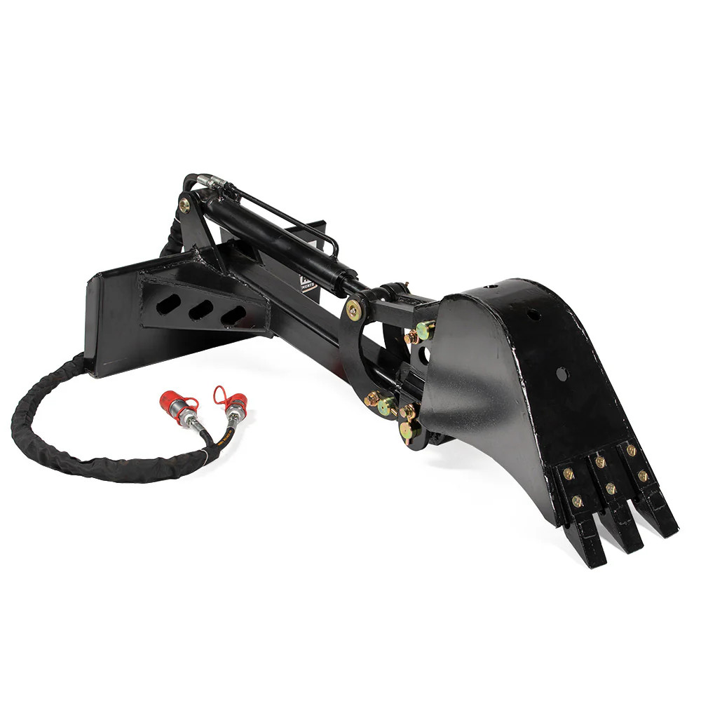 Titan Attachments Mini Skid Steer Fronthoe Backhoe Excavator with 10" Bucket