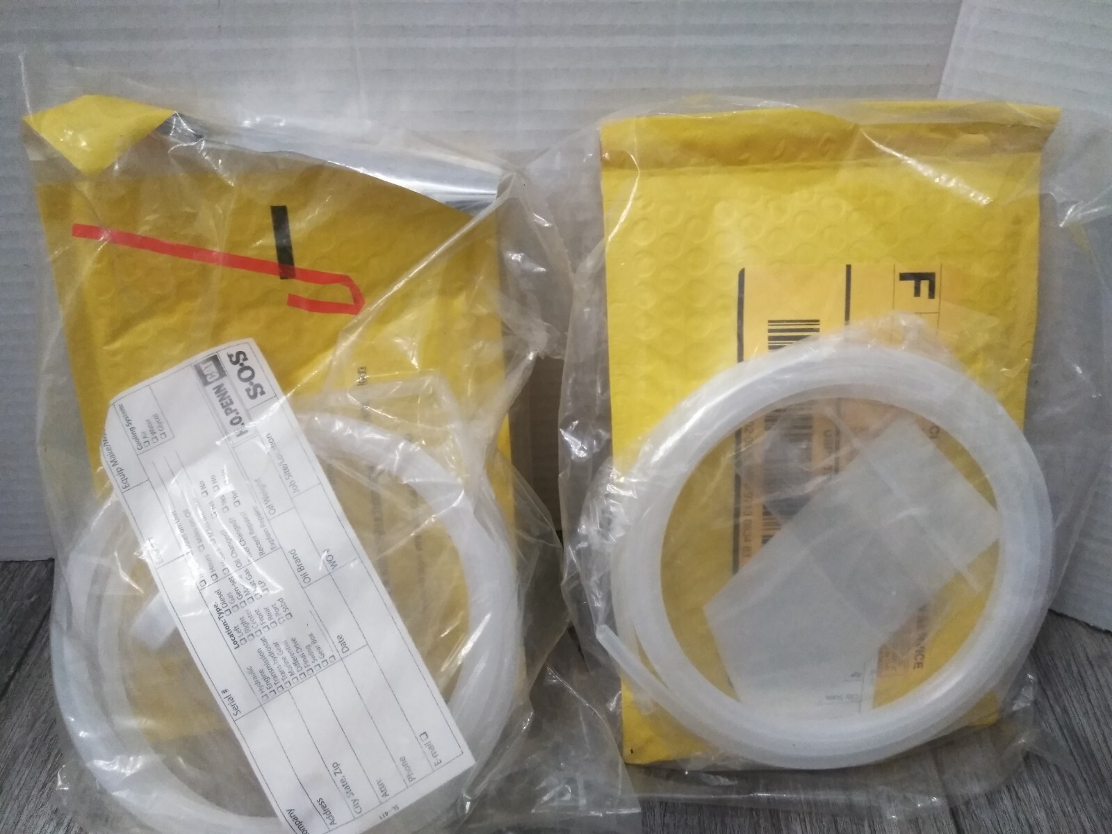 Caterpillar Scheduled Oil Sampling Fluid Analysis Kit S.O.S  (2PK) NEW & SEALED