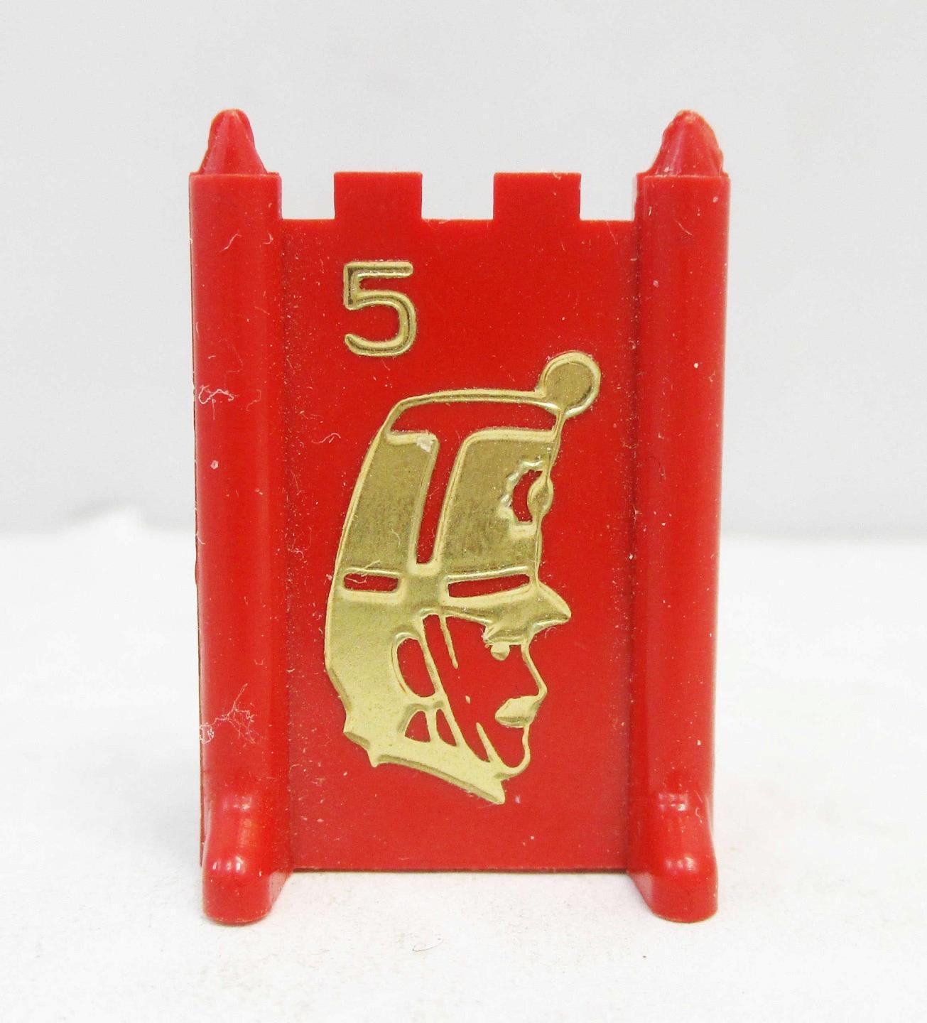 Red Captain #5 Replacement Piece for the 1961-75 Stratego Board Game