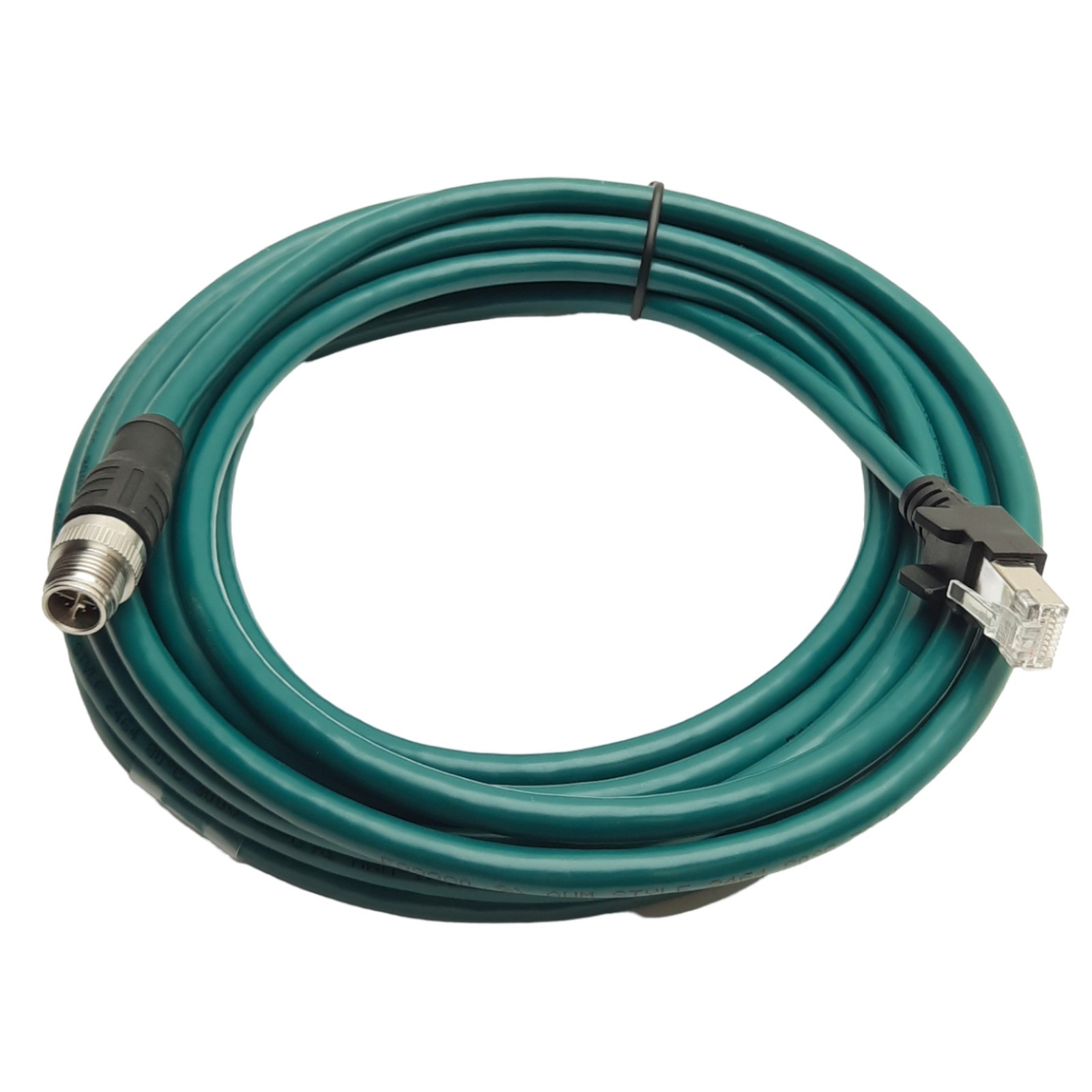 Cognex CCB-84901-2001-05 Vision System Ethernet Cable, 8200 & 8400 Series, M12
