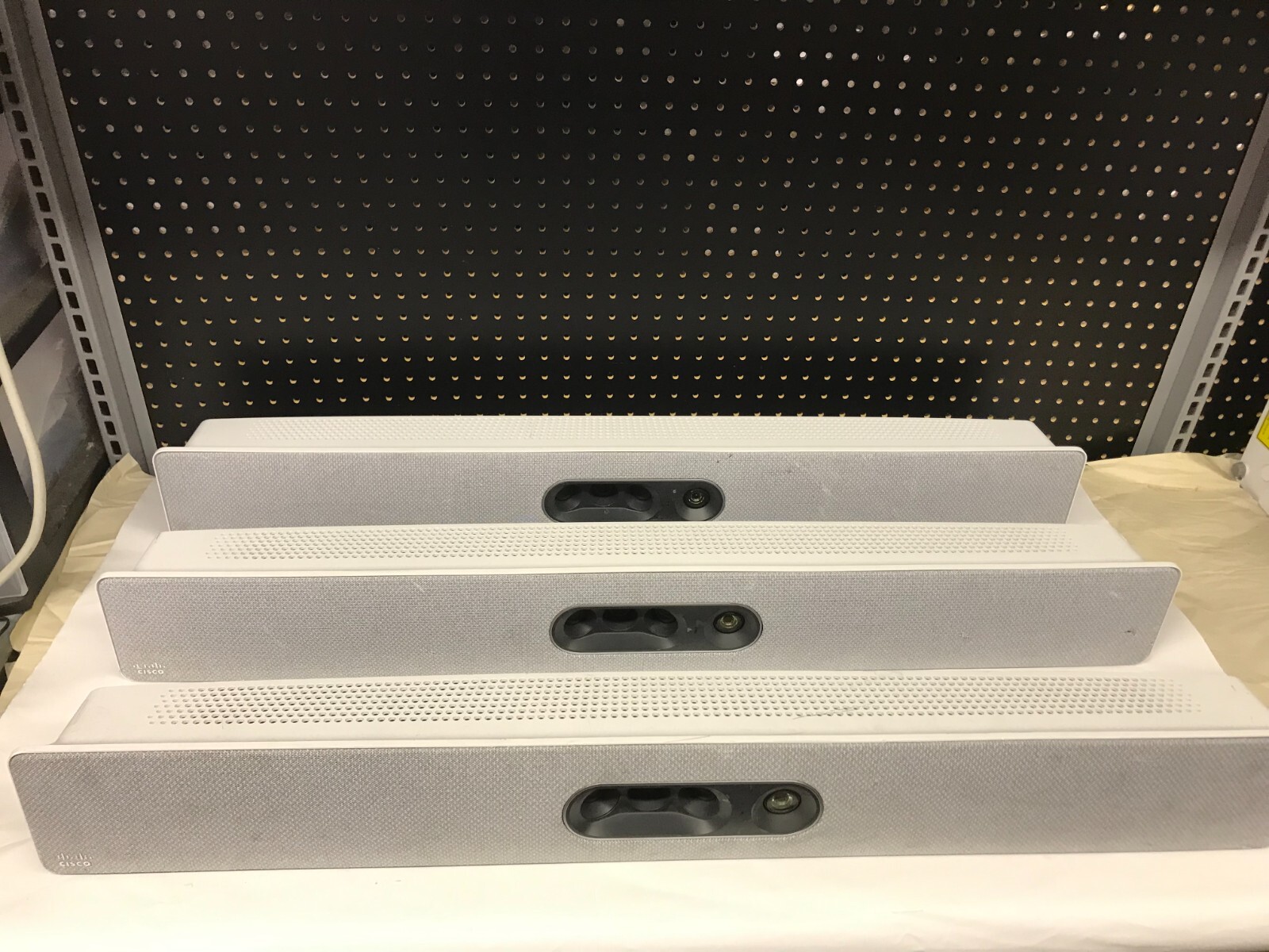 Lot of 3 Cisco Webex Quad Camera TTC8-10 Untested