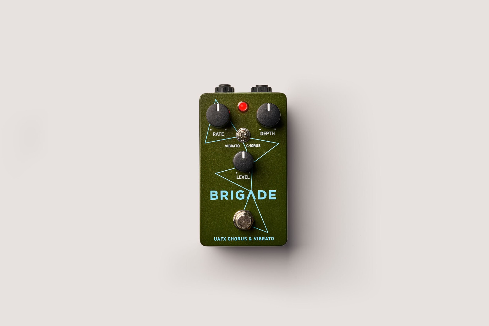 Universal Audio Brigade Compact Chorus & Vibrato Pedal, UA-BRIGADE