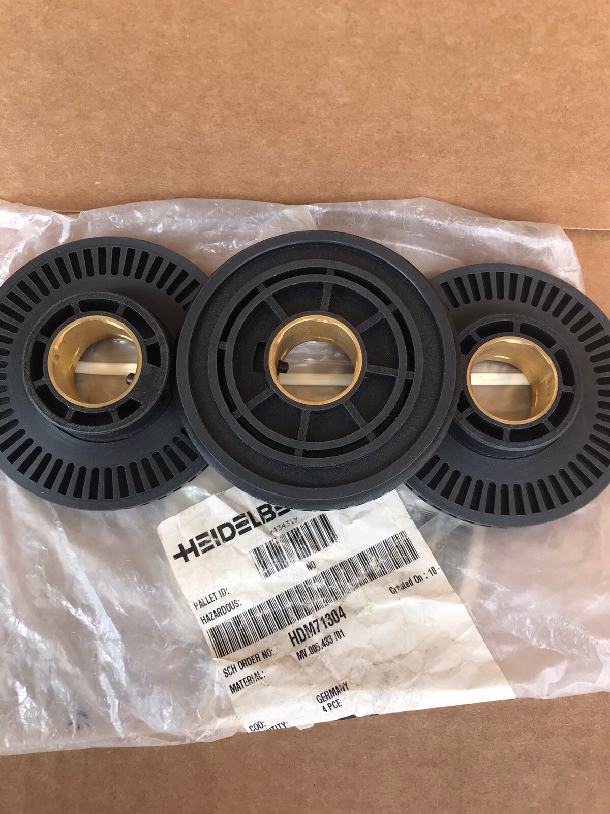 Original Heidelberg Delivery Slow Down Wheel MV.005.433/01 From Germany