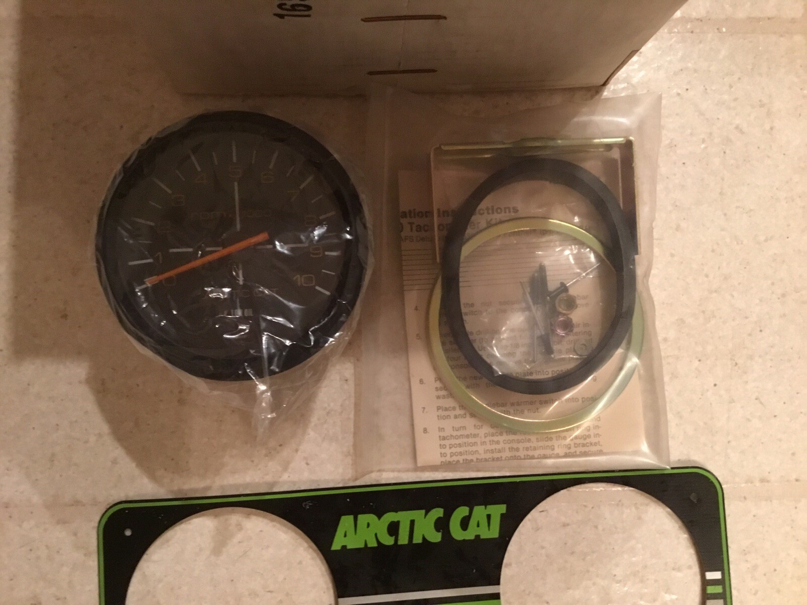 Arctic Cat Oem Tachometer Kit 0636-520