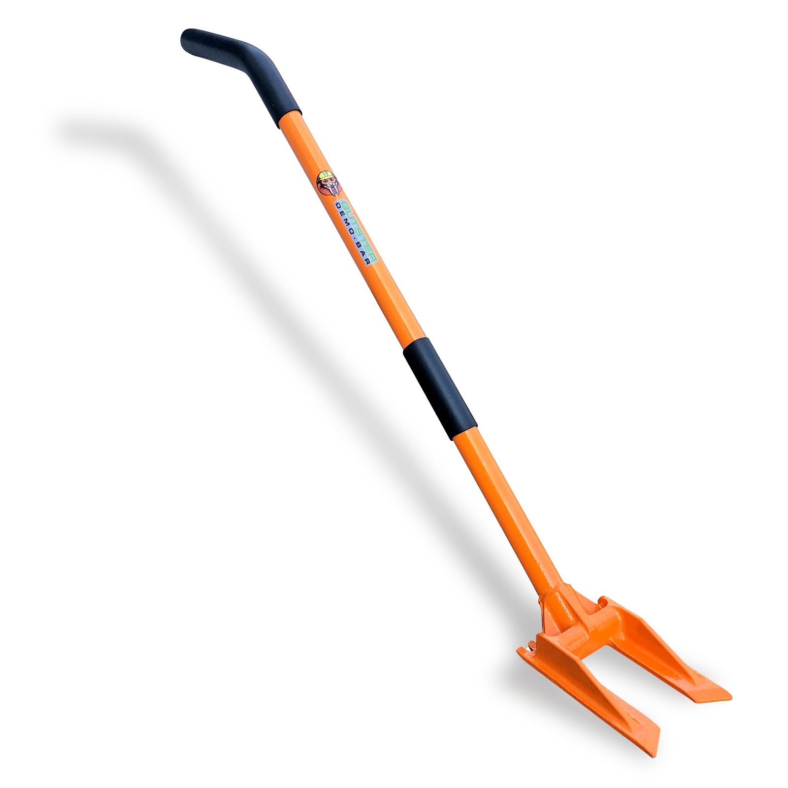 Gutster 48” Demolition Pry Bar & Crowbar – Round Handle Wrecking 48"