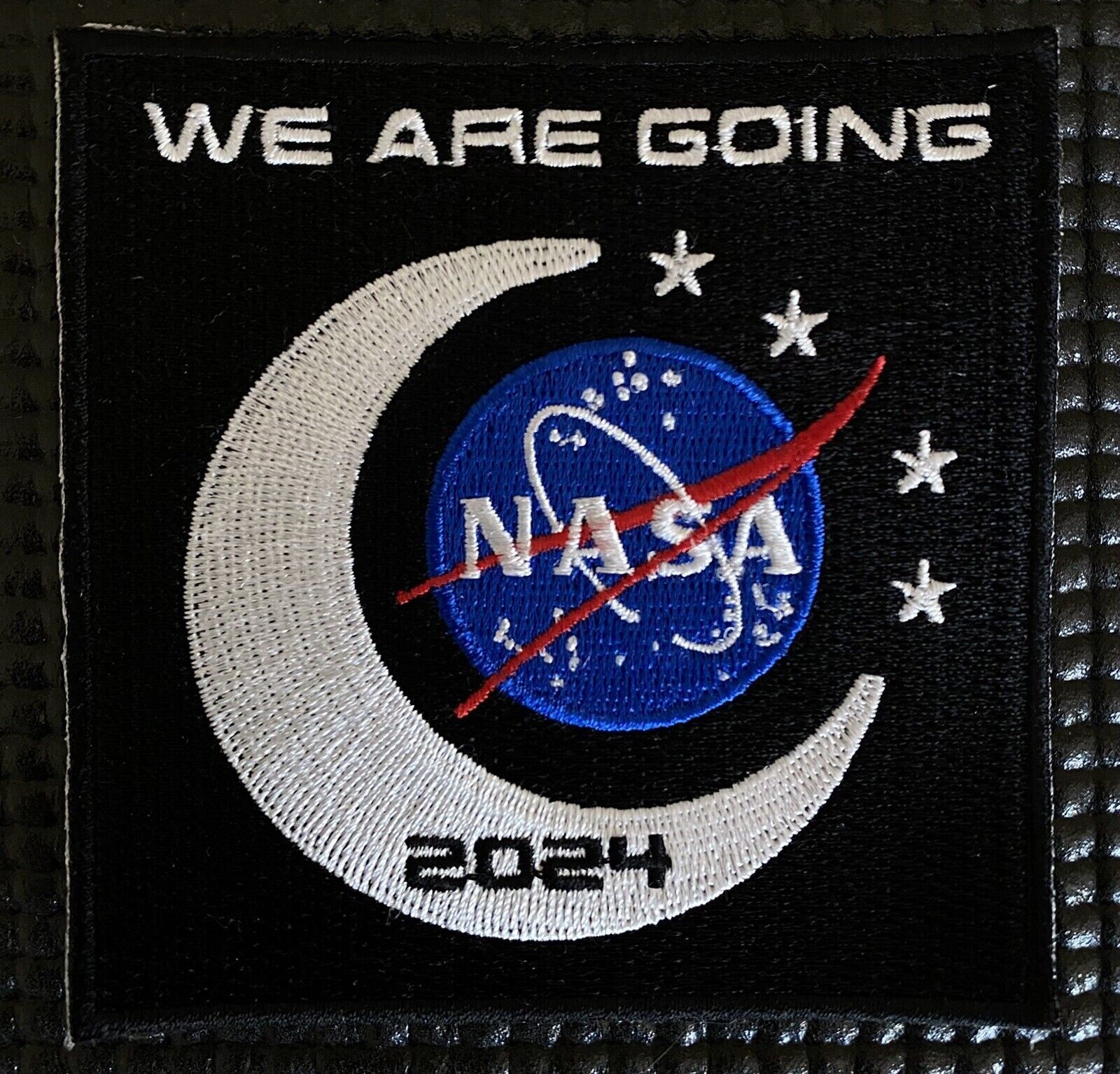 NASA WE ARE GOING 2024 - ARTEMIS ASTRONAUT SPACE PATCH - 3.5”