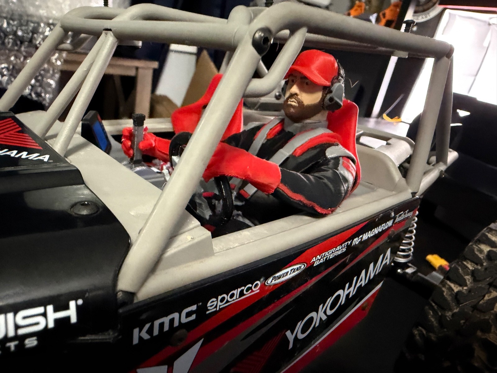 Vanquish H10 Optic Knights Customs Full Color Interior For RTR Yokohama grey