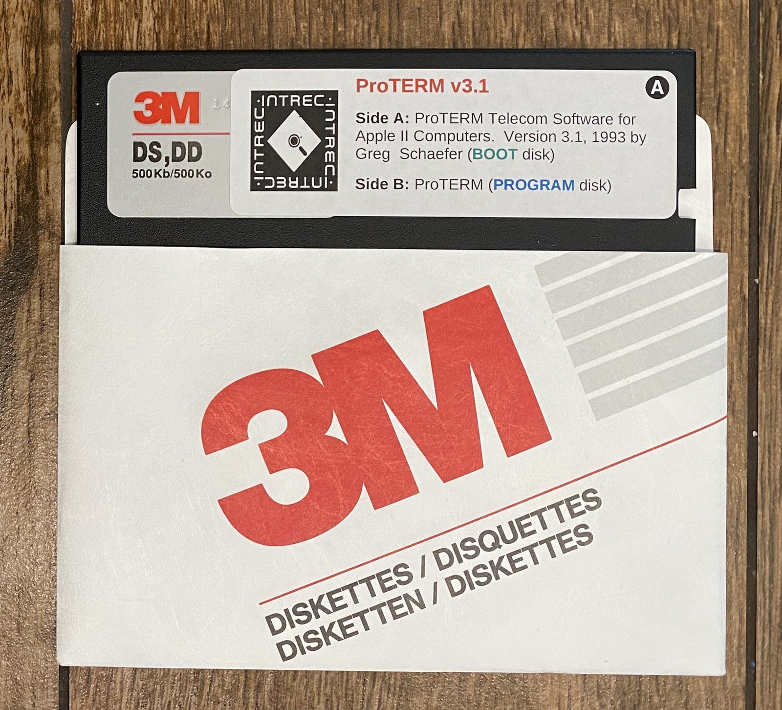 ProTERM v.3.1 Professional Communication Software for Apple II Computers
