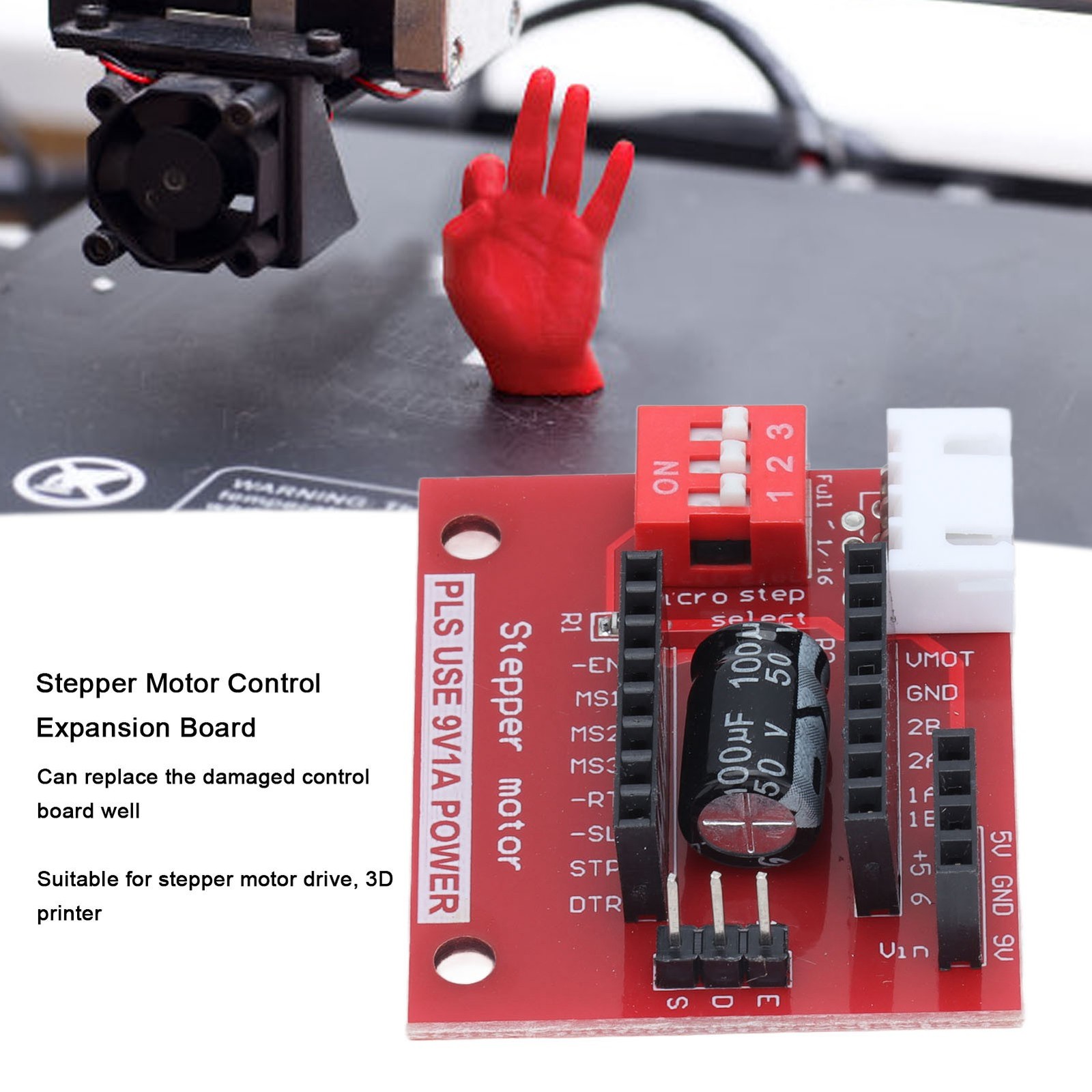 1 Stepper Motor Control Expansion Board For 3D Printer Use