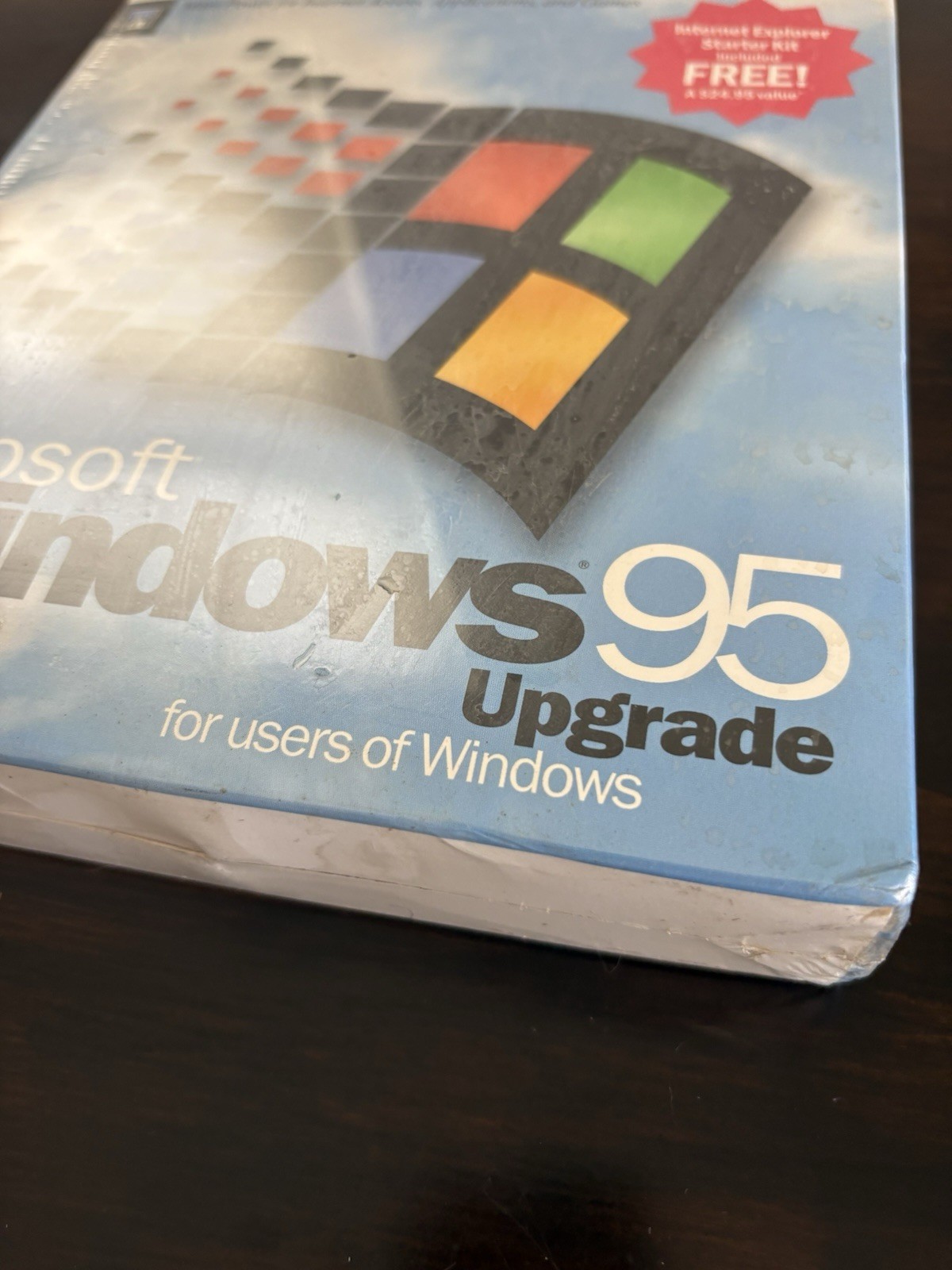 Microsoft Windows 95 Upgrade 3.5” Floppy Version NEW Sealed - Free Ship