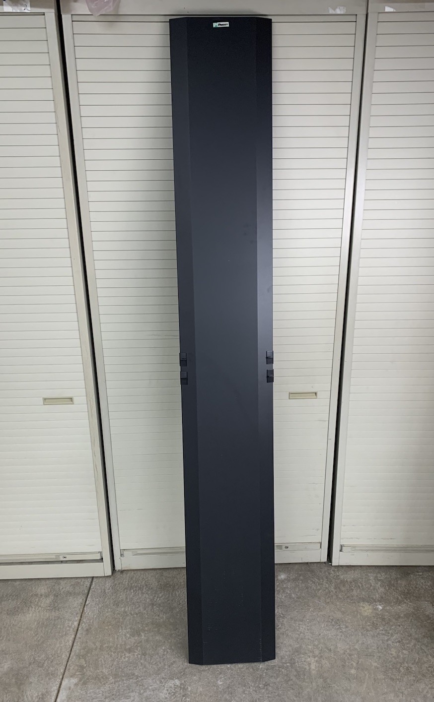 Panduit (10)KCN 12506037V 82.8in X 12.1in Dual-Hinged Aluminum Cable Rack Door