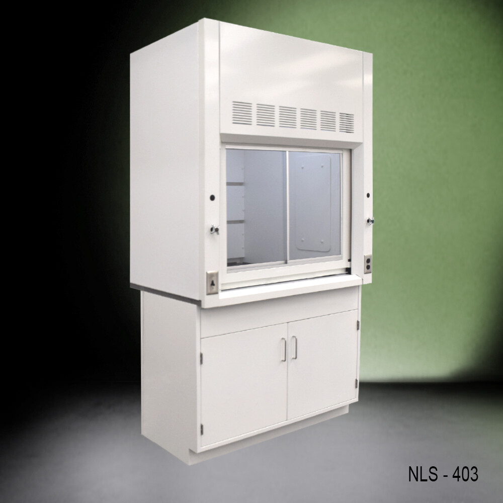 4' Laboratory Bench Fume Hood / General Storage Cabinets /Chemical Safety E2-322