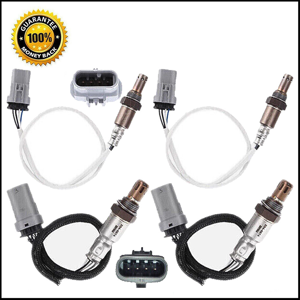 4PCS Oxygen O2 Sensor For CHEVROLET SILVERADO 1500 4.3L V6 2014 2015 2016 2017