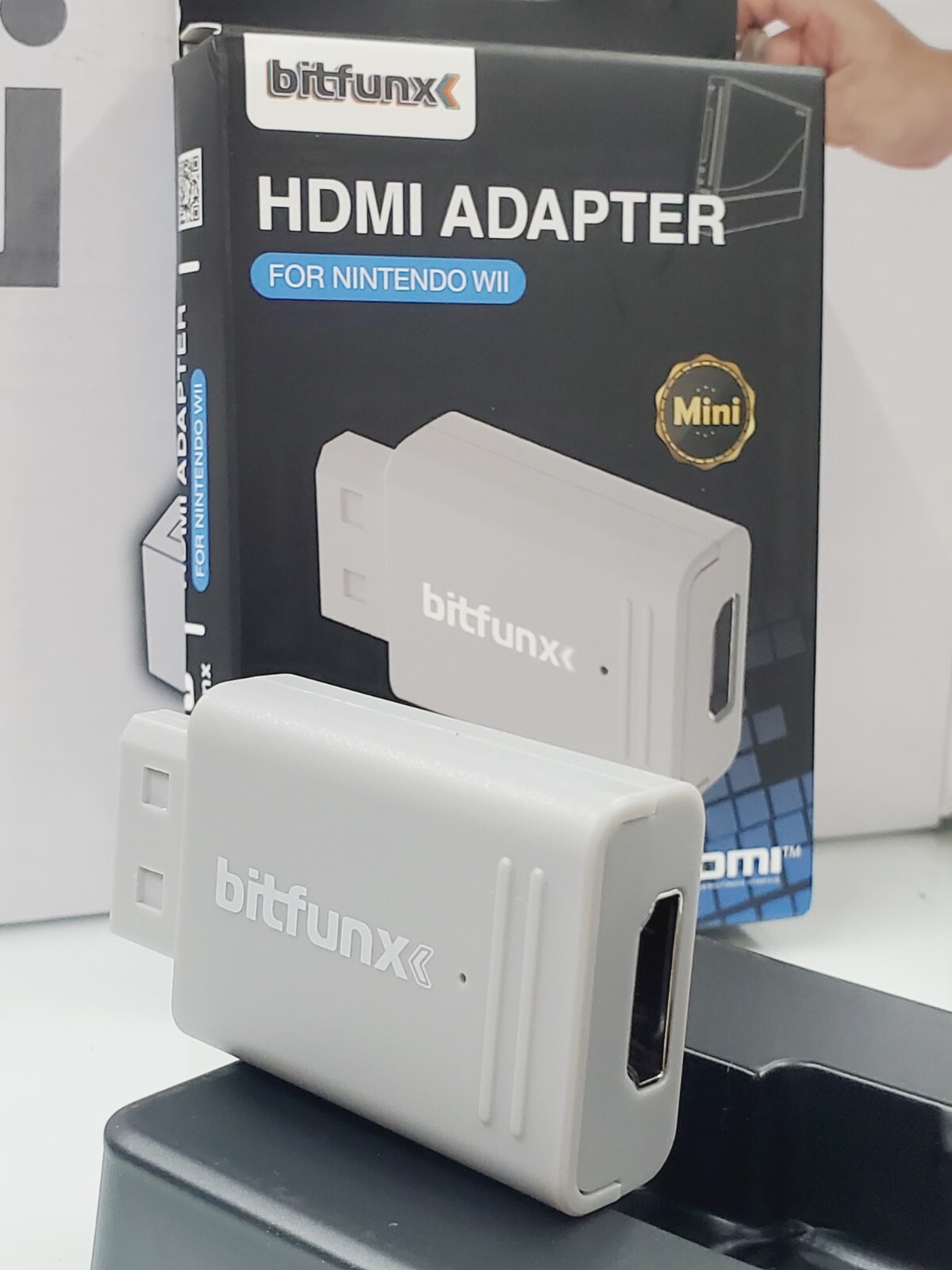 Bitfunx Wii To HDMI Converter Adapter HD Cable For Nintendo Wii. plug n Play