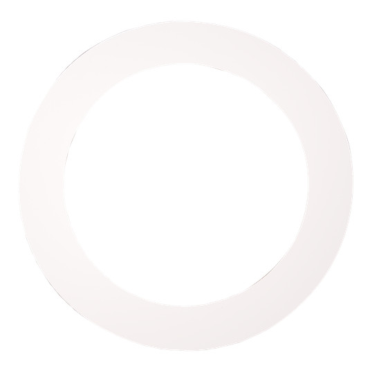 Remo DynamO 5-1/2in. Bass Drum Port Hole Template - White