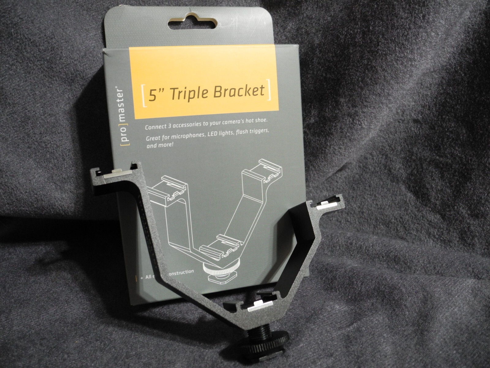 Promaster Triple Bracket - 5" #8637
