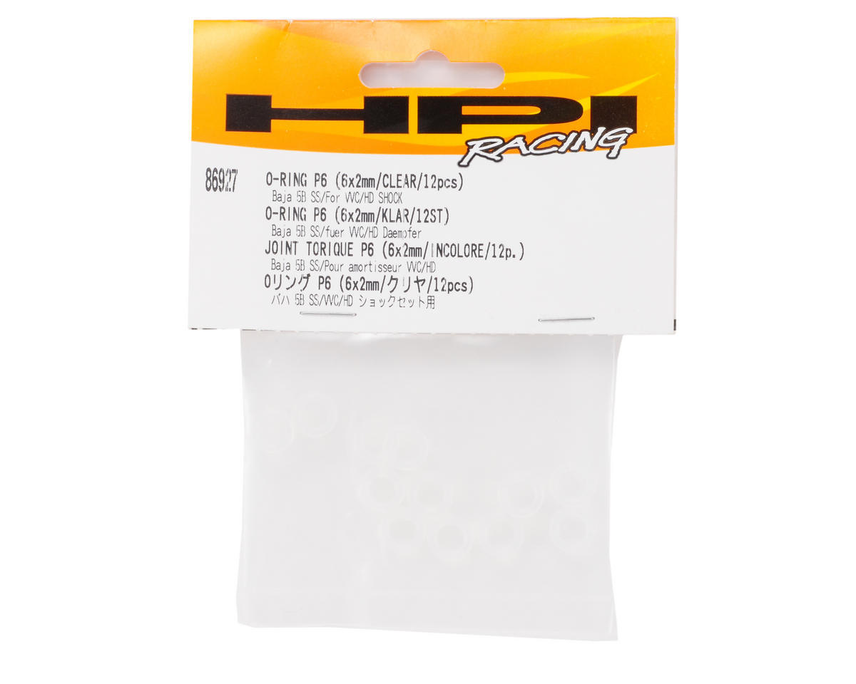 HPI 6x2mm O-Ring P6 (12) [HPI86927]