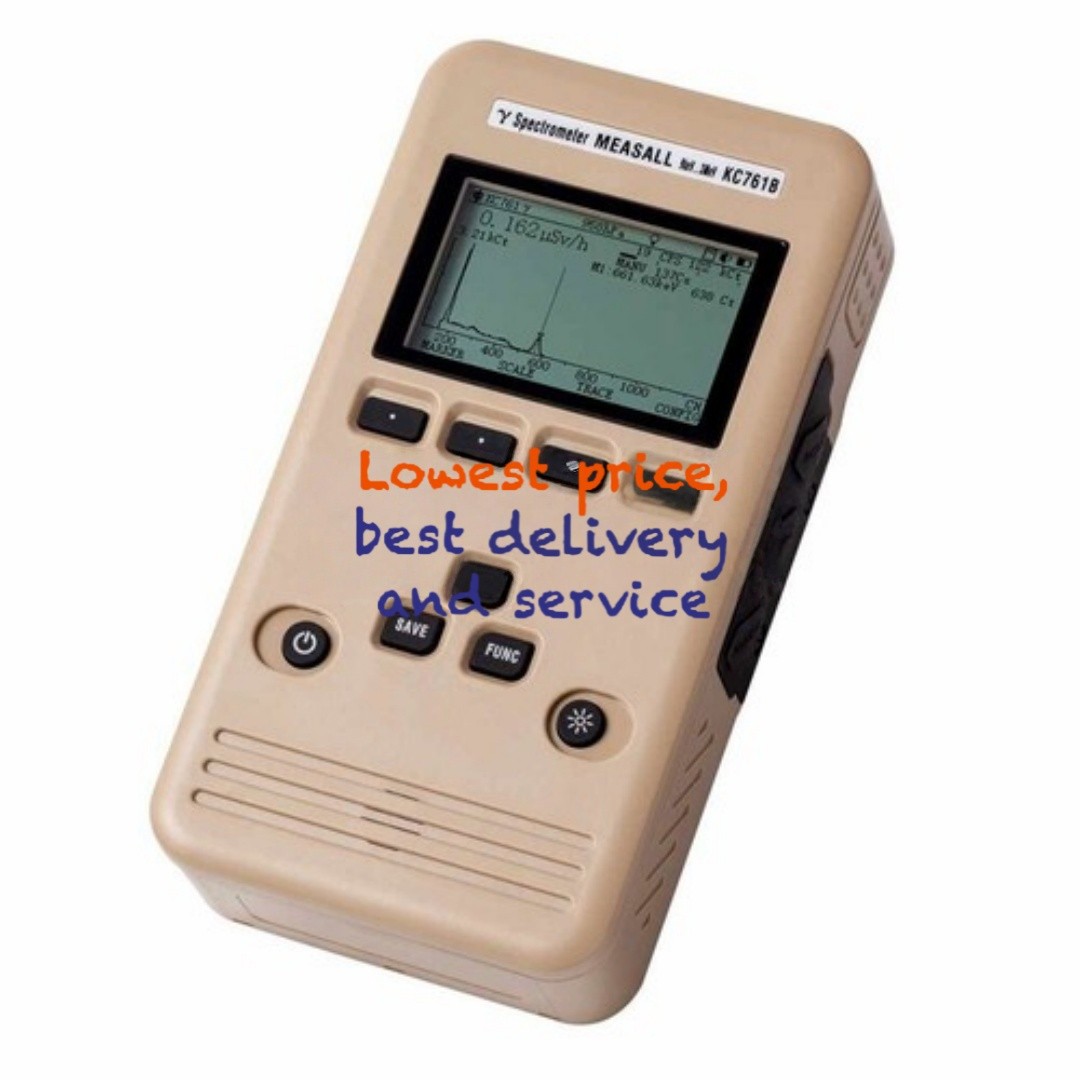 KC761B 7.5%FWHM Gamma Spectrometer Nuclear Radiation Alarm Surrounding Dosimeter