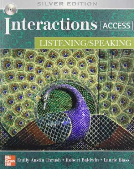Interactions Access: Listening/ - Paperback, by Emily Austin Thrush; - Very Good