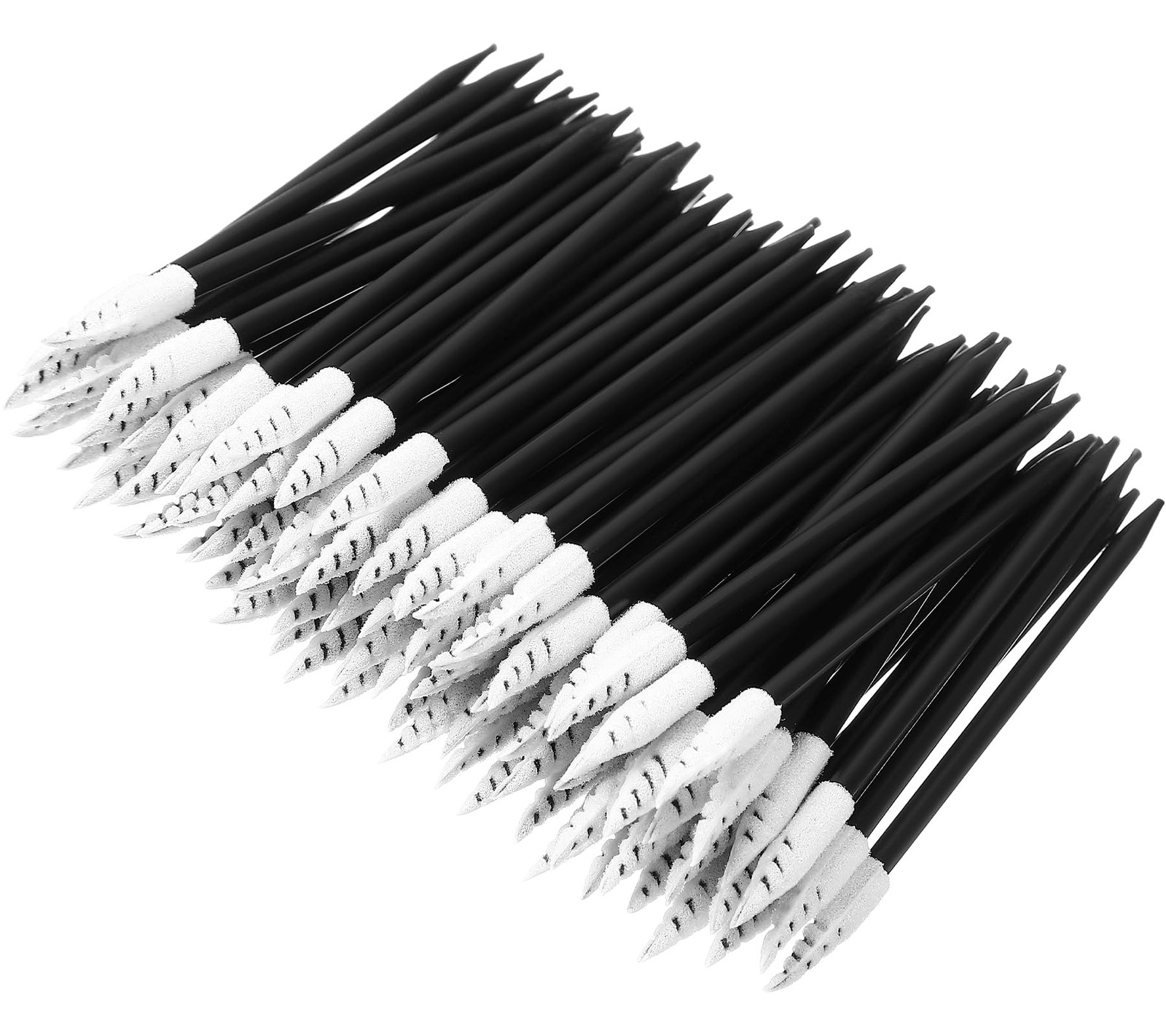Outus 200 Pieces Foam Tip Swab Sticks Cleaning Swabs Sponge Stick for black