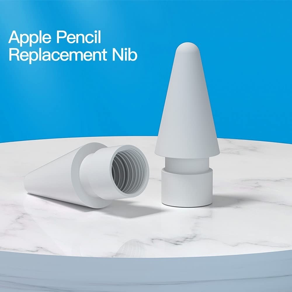 AWINNER Replacement Tips for Apple Pencil 1st & 2nd Generation - 4 Pack