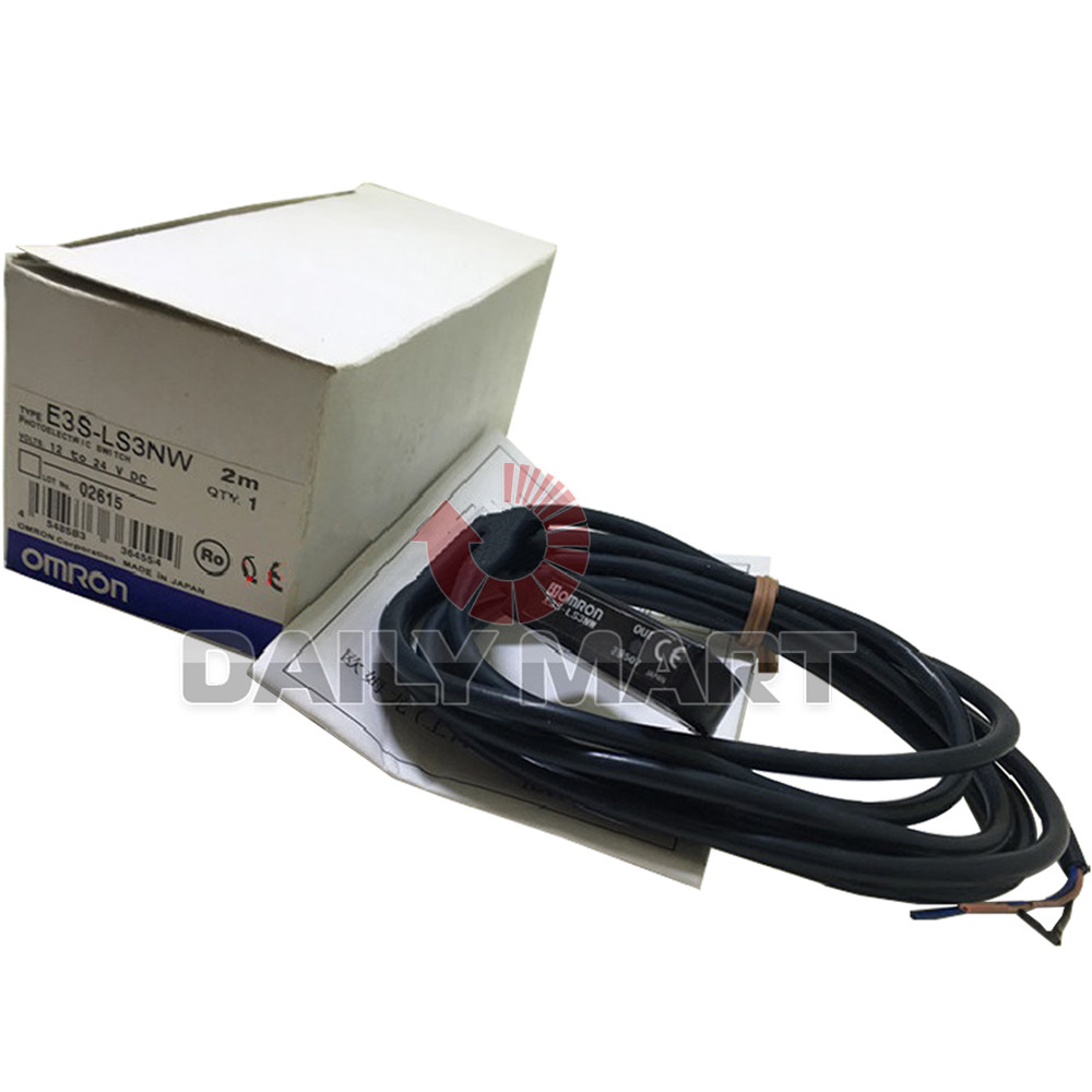 Brand New in Box Omron E3S-LS3NW 12-24VDC Photoelectric Switch