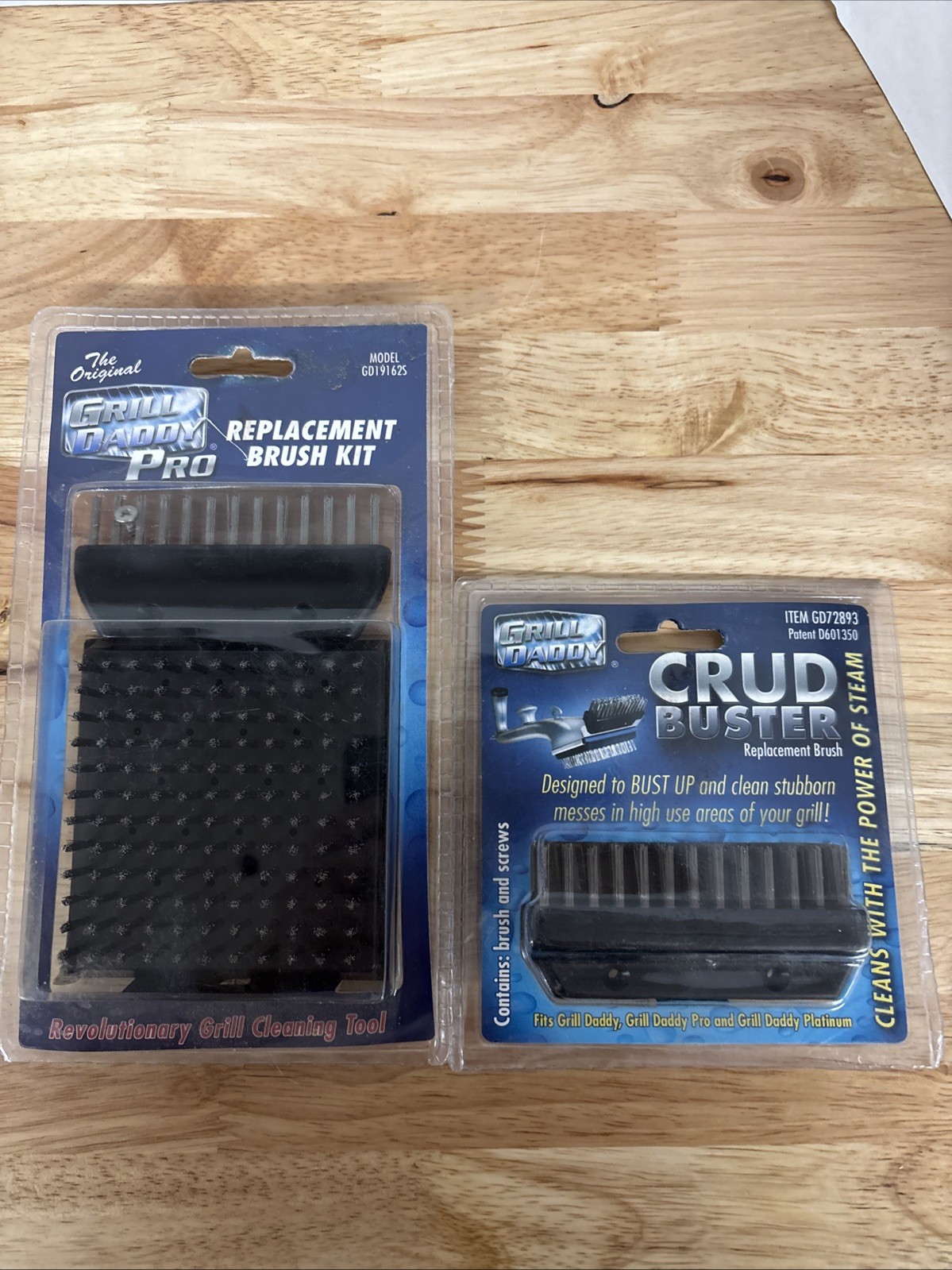 The Original Grill Daddy Pro Replacement Brush Kit GD19162S + CRUD BUSTER LOT