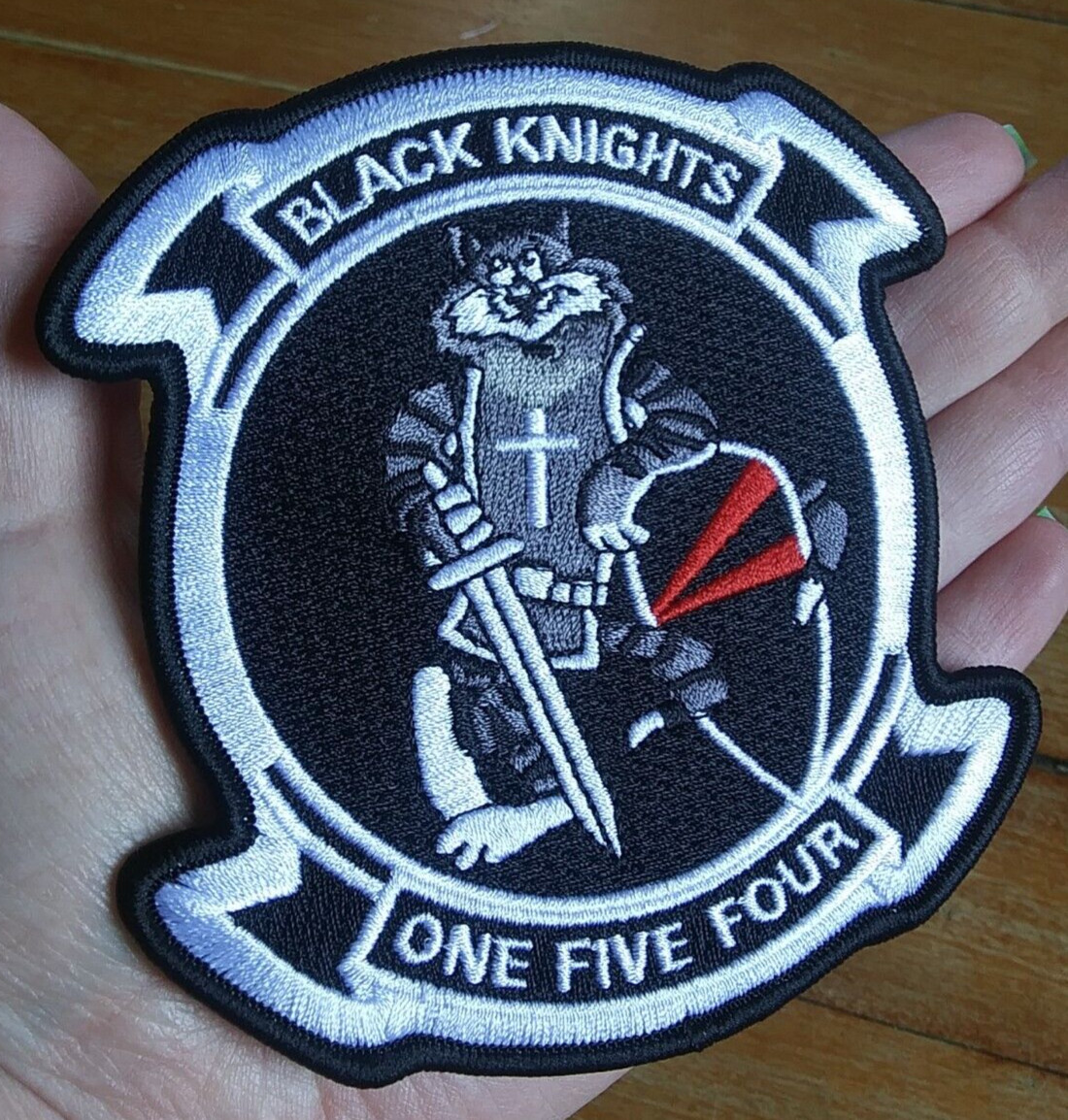 US Navy VF-154 TOMCAT "Black Knights" USN Military Collectors Patch
