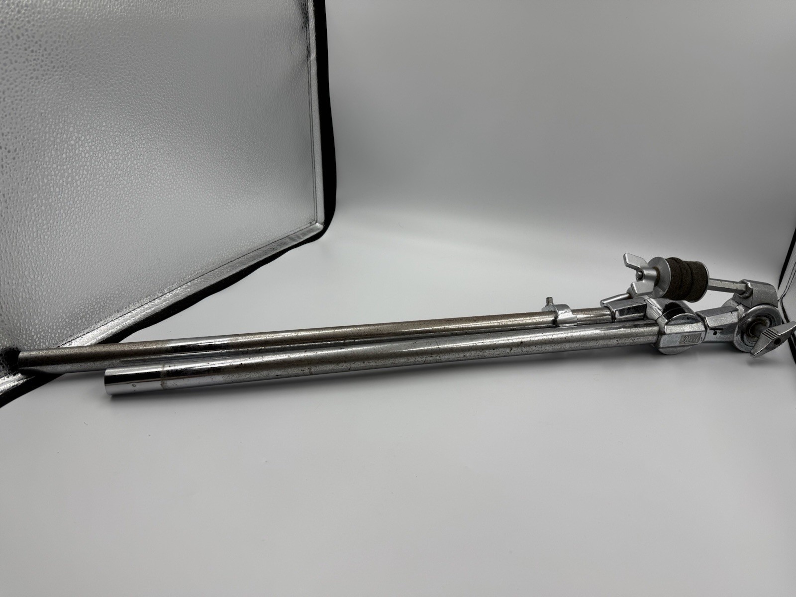 VTG 1980’ Rare Pearl Boom Cymbal Arm Post Mount Holder Stand Rack 7/8" ~ 45 Inch