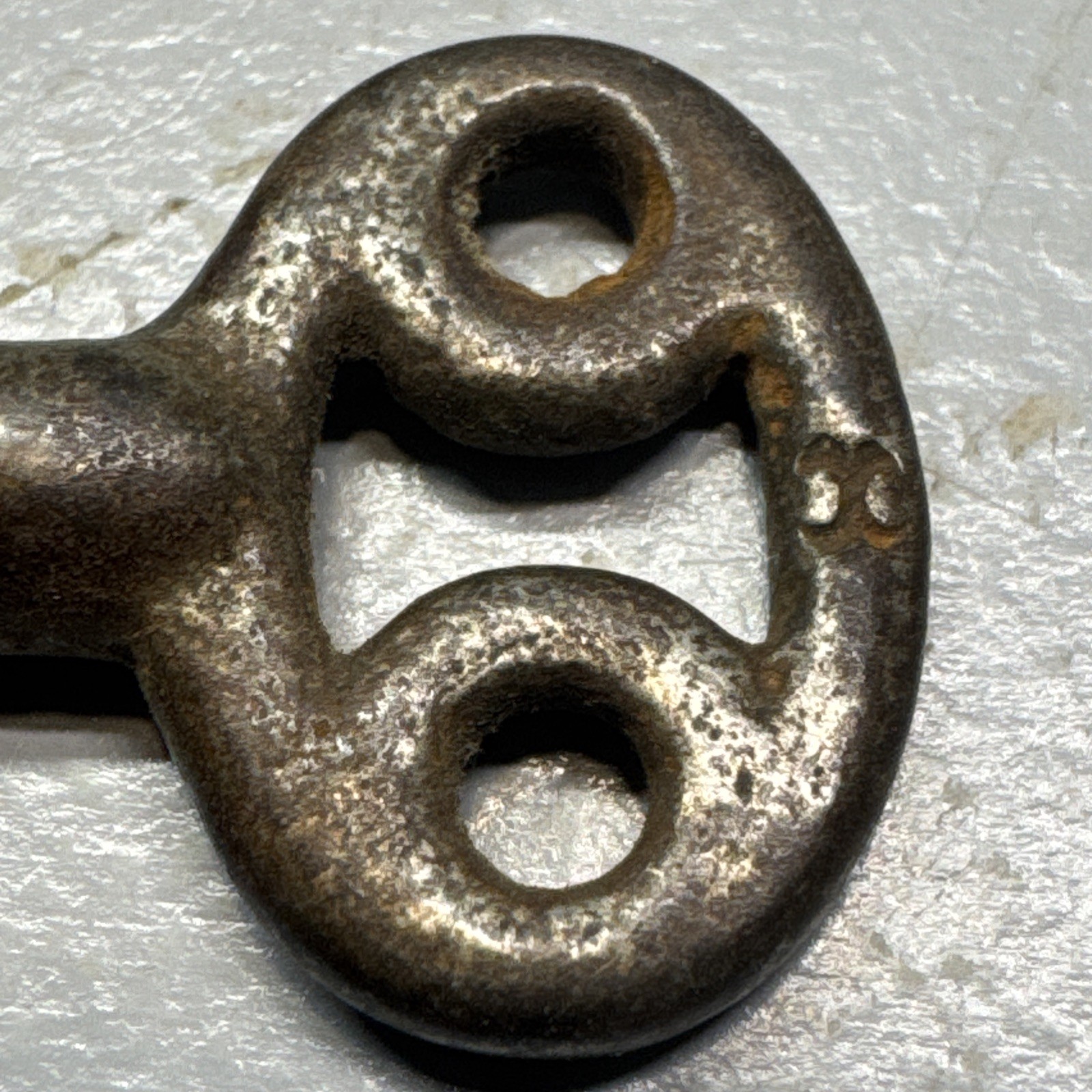 Antique Hollow Barrel Skeleton Key 1.25”