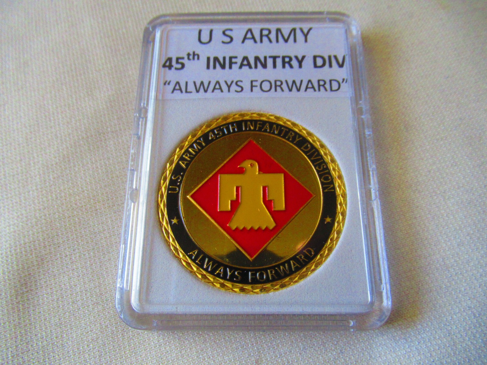 US ARMY 45th INFANTRY DIVISION Challenge Coin