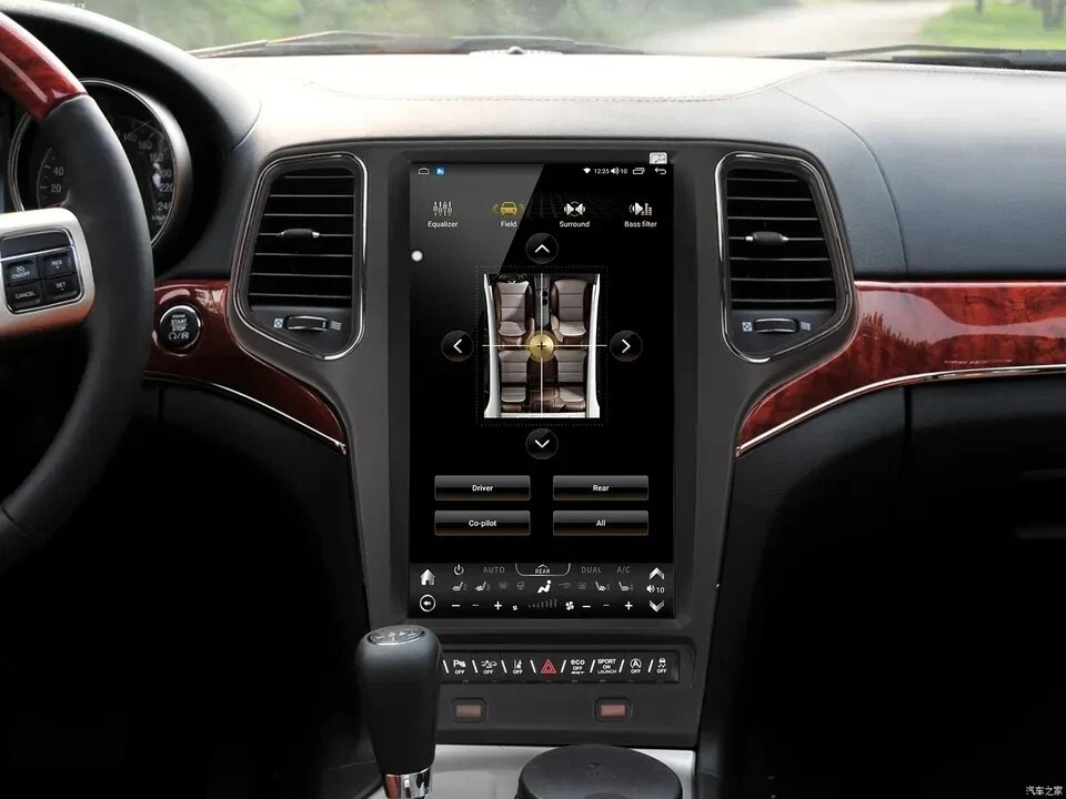 13.6'' Car Radio Wireless Android CarPlay 6+128GB For Jeep Grand Cherokee 11-22