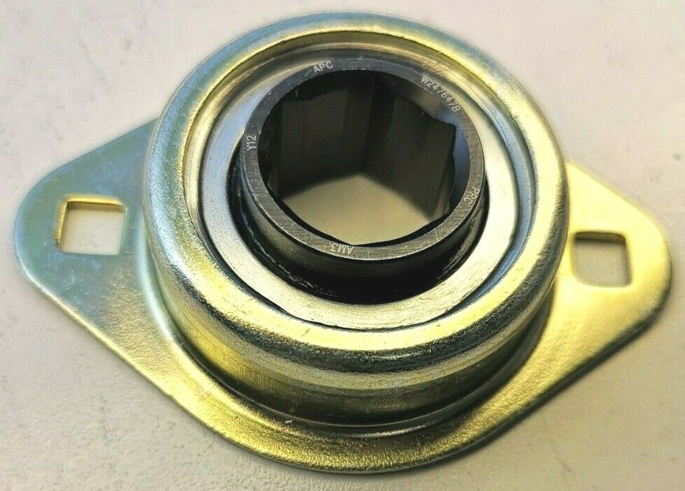 Premium W247647B  2-Bolt Flange AG Bearing Assembly  3/4” Hex Bore AGCO# 7054349