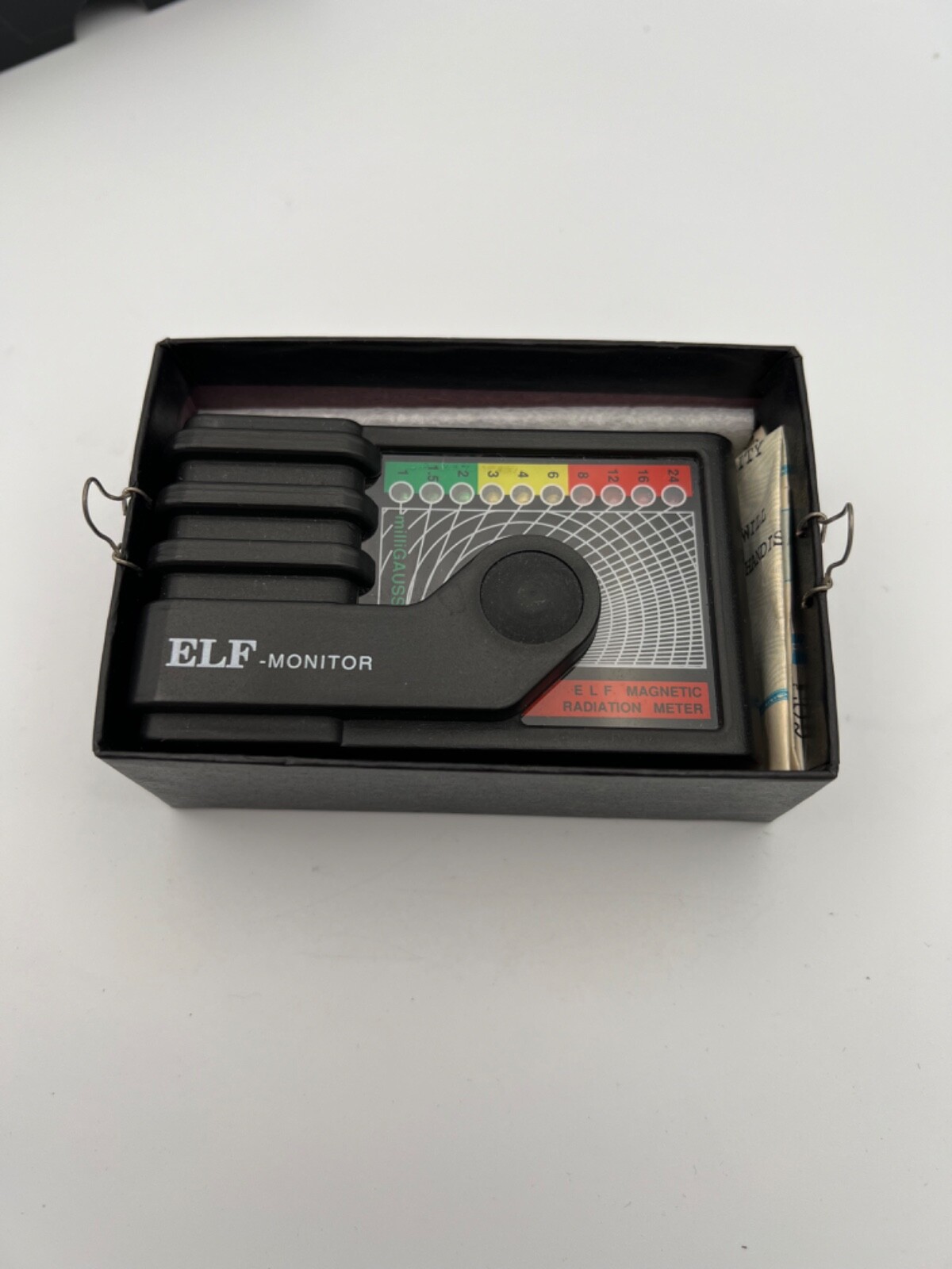 Tra ELF electromagnetic Radiation Meter Red/Green/Blue