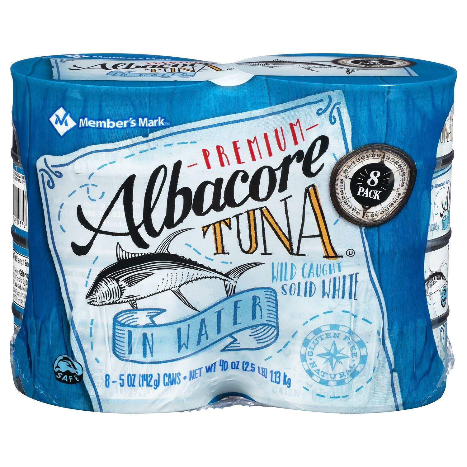 Solid White Albacore Tuna (5 Ounce Ea., 8 Pack)