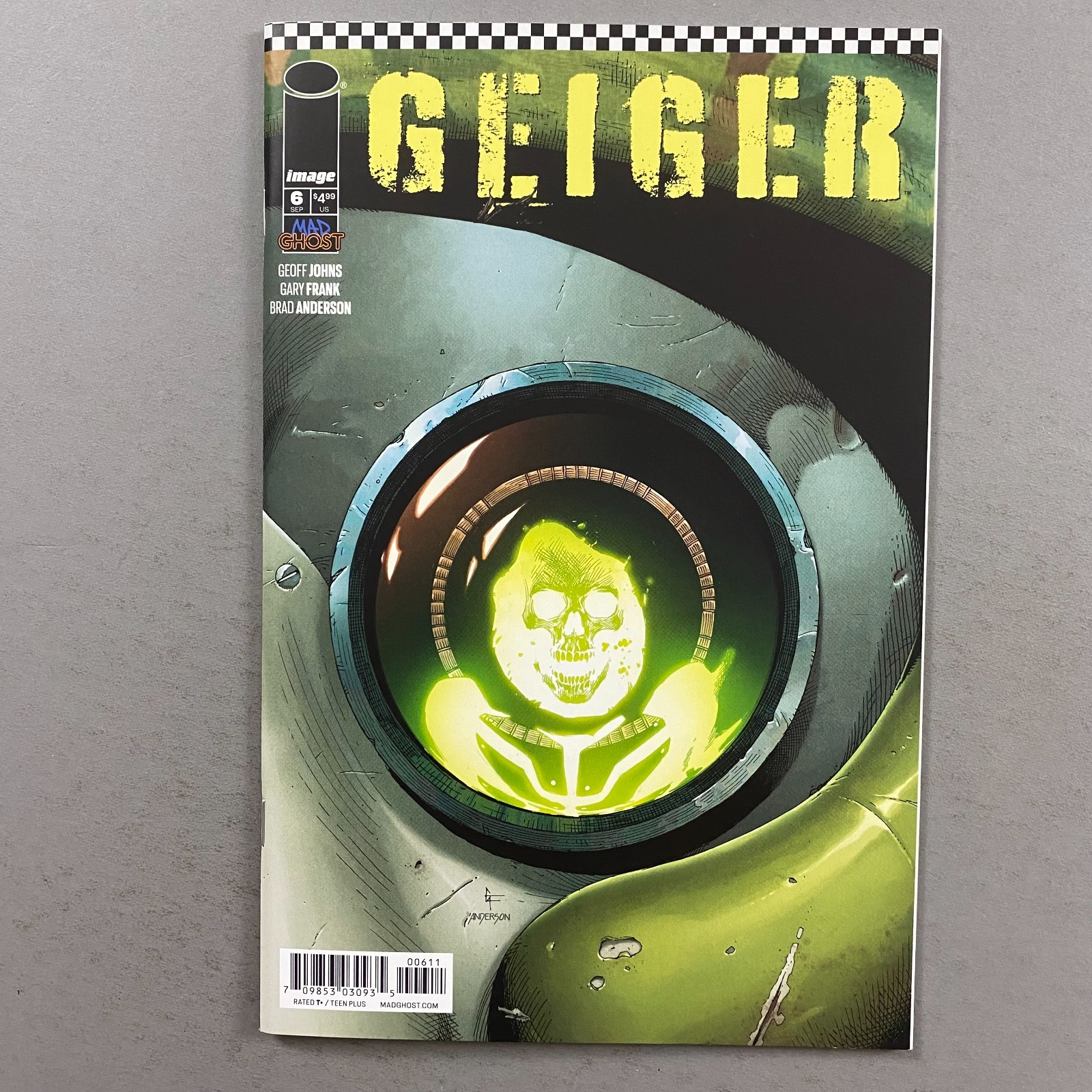 GEIGER 6 1ST PRINTING 1ST FULL  APPEARANCE JUNKYARD JOE (2021 IMAGE)