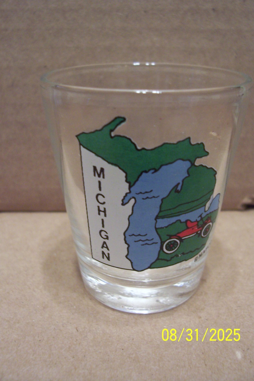 Michigan Souvenir Shot Glass