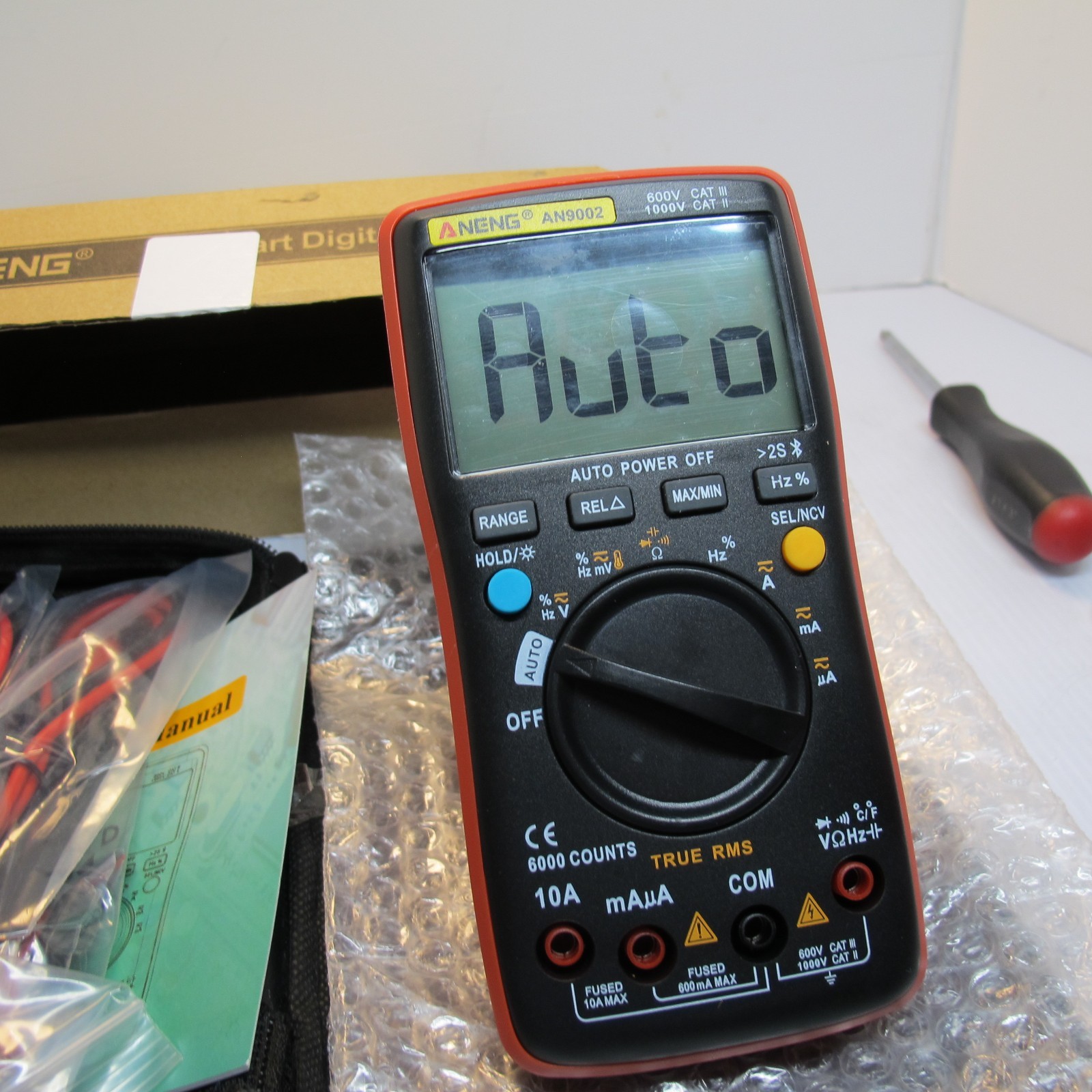 DIGITAL MULTIMETER  6000 COUNT ANENG 9002