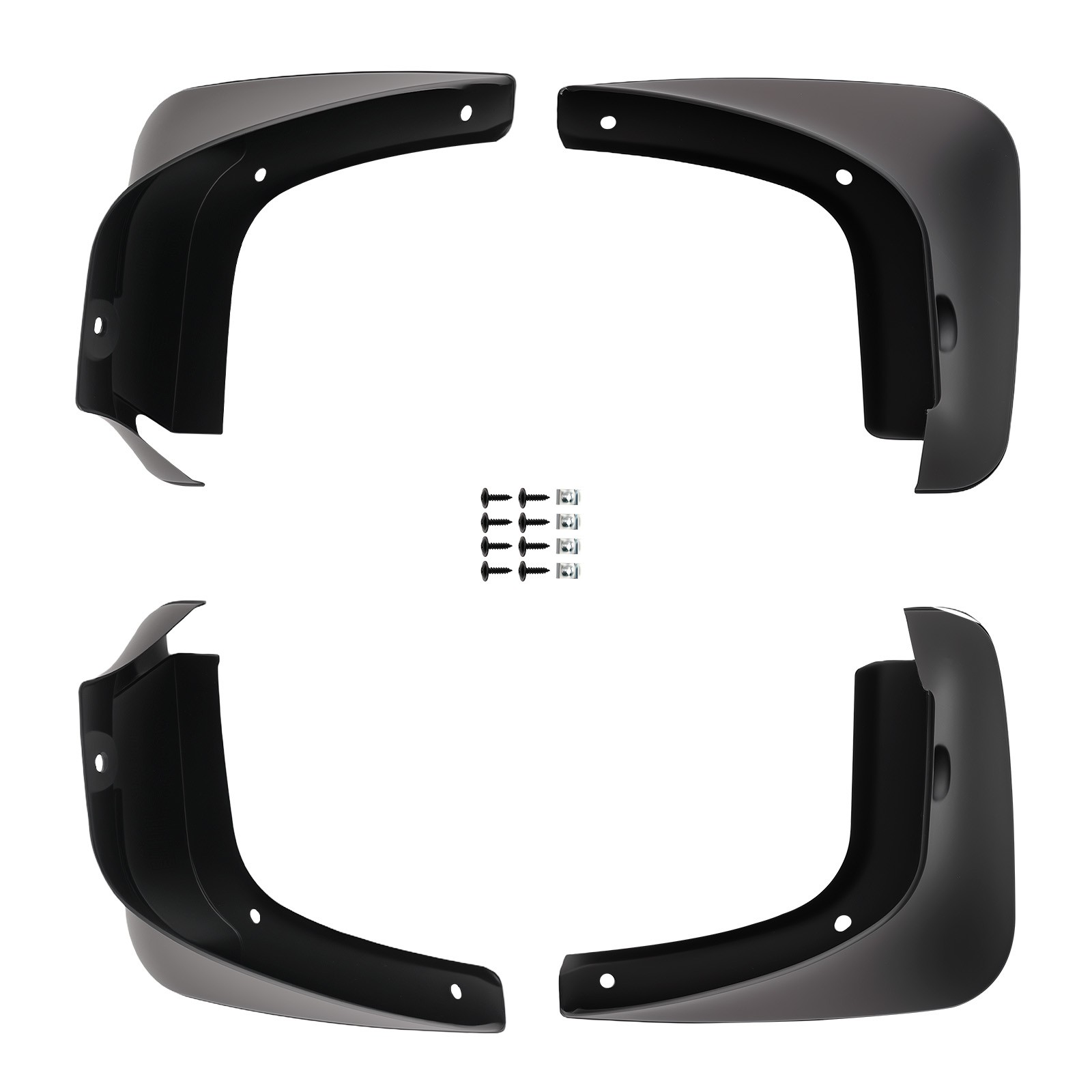 4PC Flaps Mud Guards Mudguard Splash fit for Toyota Camry Base/LE/XLE 2002-06