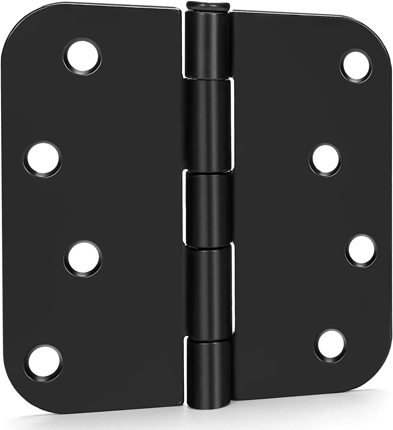 Goldenwarm 18-Pack Black Matte 4In X 4In Heavy Duty Hinges for Interior & Exteri