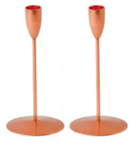 Set of 2 Wedgwood Arris 7.9in Candlesticks