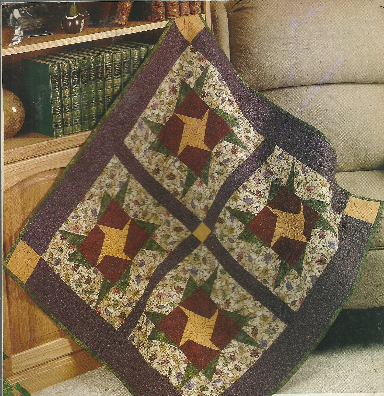 E0665  LAZY SUNSHINE QUILT PATTERN/INSTRUCTIONS