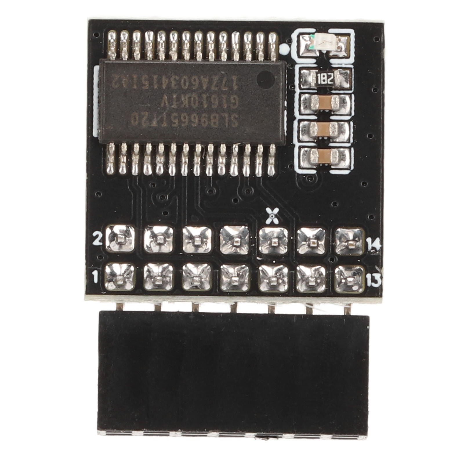 TPM 2.0 Module TPM Chip 14 Pin 2x7P Security Module For For 11 Platform