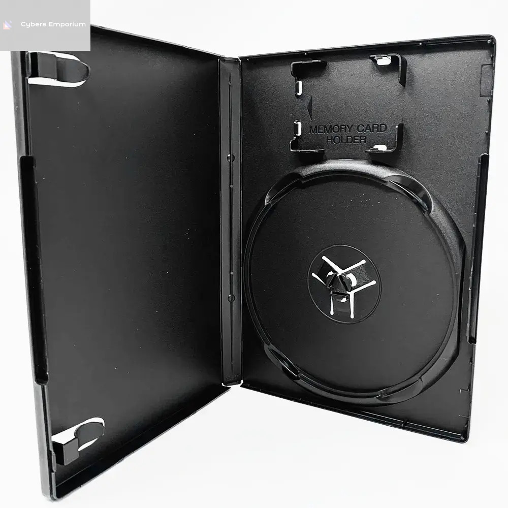 Playstation 2 Game Case: Black