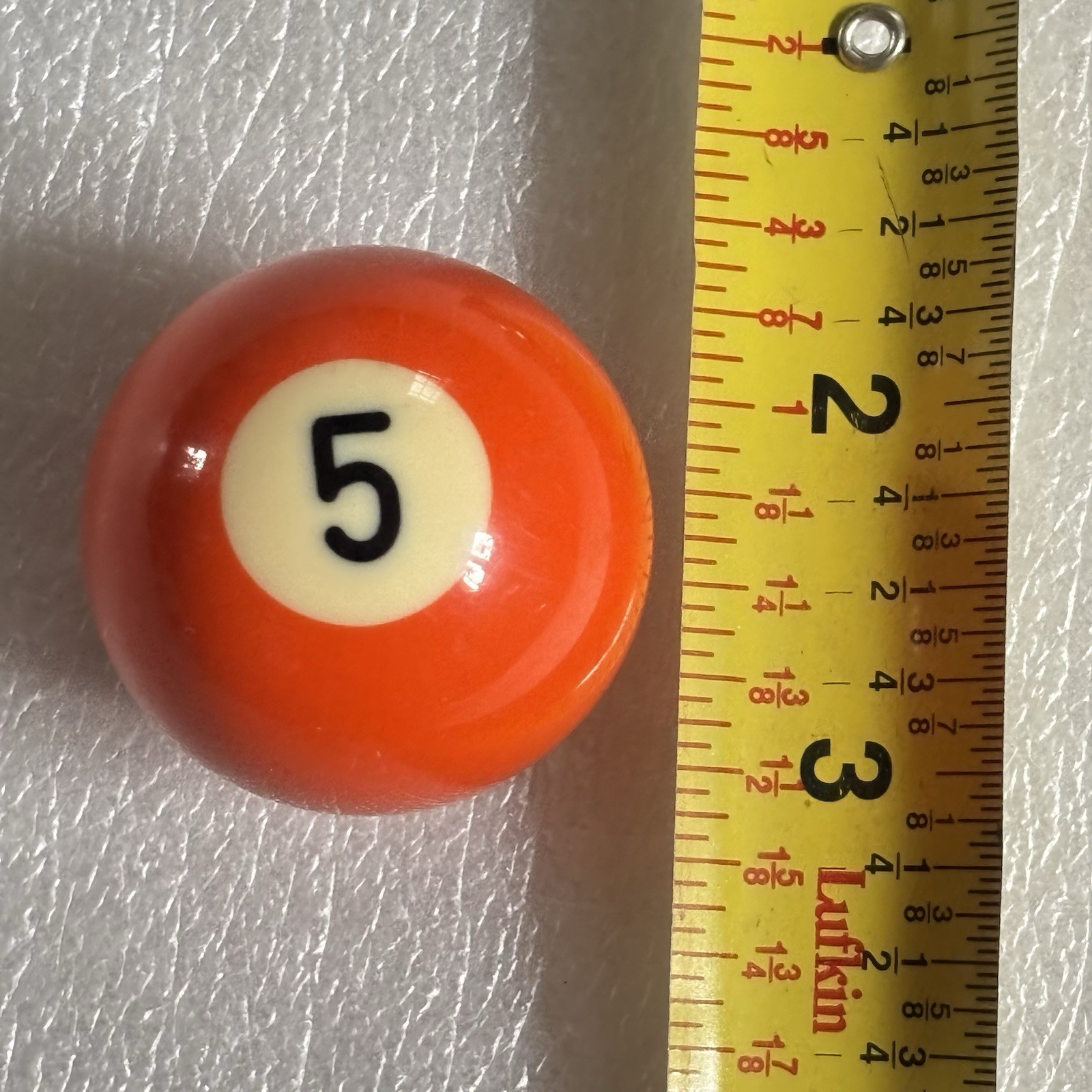 Replacement mini pool ball 1.5 Inch #5